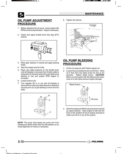 Polaris Trail Blazer 250 400 ATV Service Manual | 2003-2007 - sample page 5