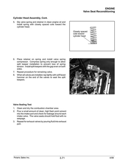 Polaris ATV All Models Service Manual | 1999-2000 - sample page 9