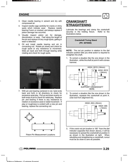 Polaris Trail Blazer 250 400 ATV Service Manual | 2003-2007 - sample page 7
