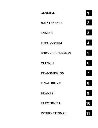 Polaris Sportsman 700 800 X2 EFI ATV Service Manual | 2007-2011 - sample page 2