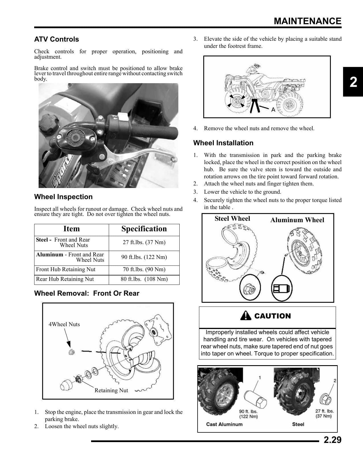 Polaris Sportsman 700 800 X2 EFI ATV Service Manual | 2007-2011 - sample page 5