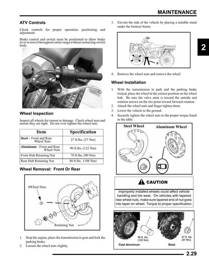 Polaris Sportsman 700 800 X2 EFI ATV Service Manual | 2007-2011 - sample page 5