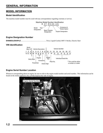 Polaris Ranger XP 700 4X4 6X6 UTV Service Manual | 2009-2013 - sample page 6