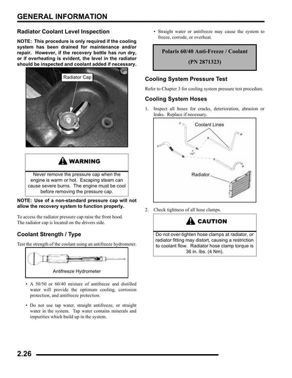Polaris Ranger XP 700 4X4 6X6 UTV Service Manual | 2009-2013 - sample page 8