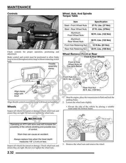 Polaris Sportsman 500 ATV Service Manual | 2009-2013 - sample page 8