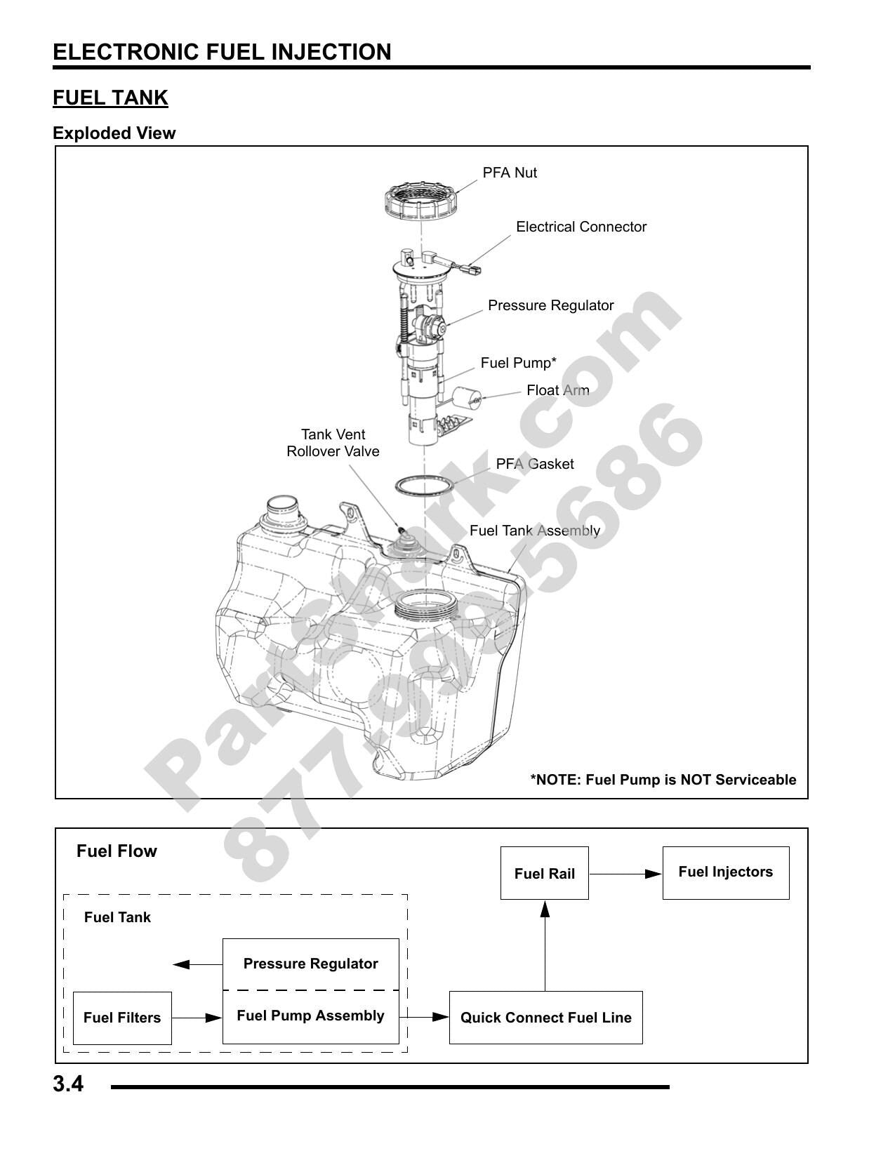Polaris Sportsman XP 850 ATV Service Manual | 2009-2013 - sample page 8