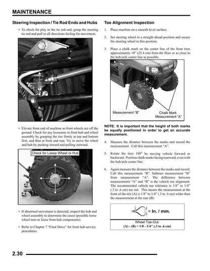 Polaris Ranger RZR 800 UTV Service Manual | 2009-2013 - sample page 7