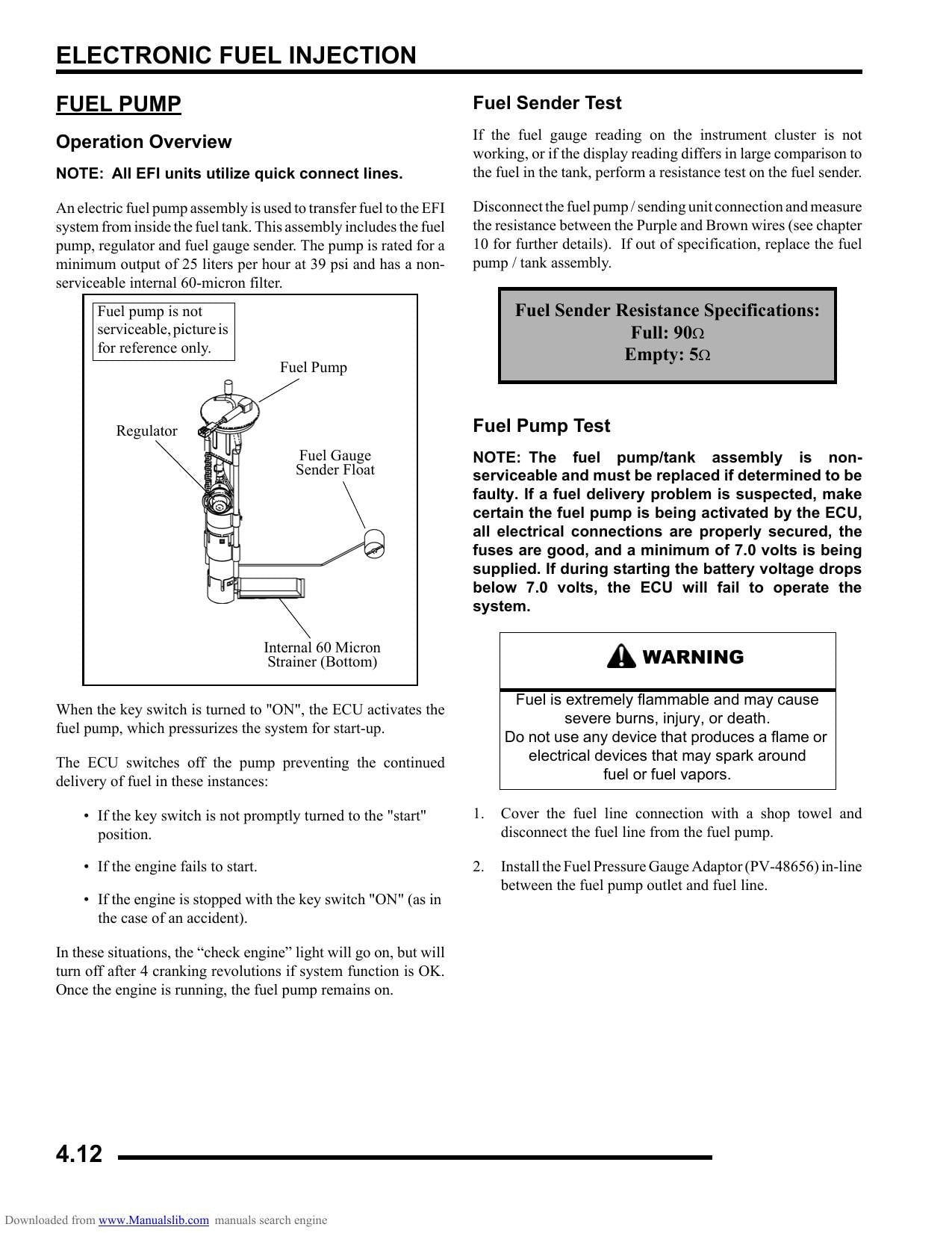 Polaris Ranger 700 4x4 Crew 6x6 UTV Service Manual | 2009-2013 - sample page 8