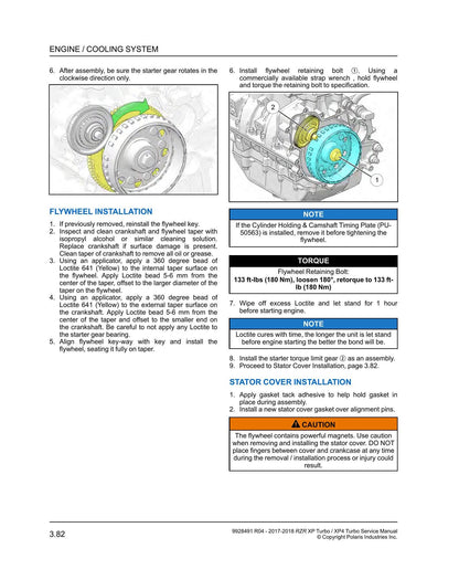 Polaris RZR XP Turbo XP4 UTV Service Manual | 2017-2018 - sample page 3