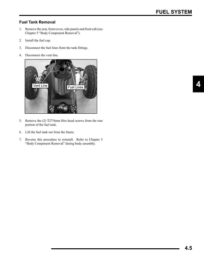 Polaris Outlaw 450 525 ATV Service Manual | 2009-2013 - sample page 9