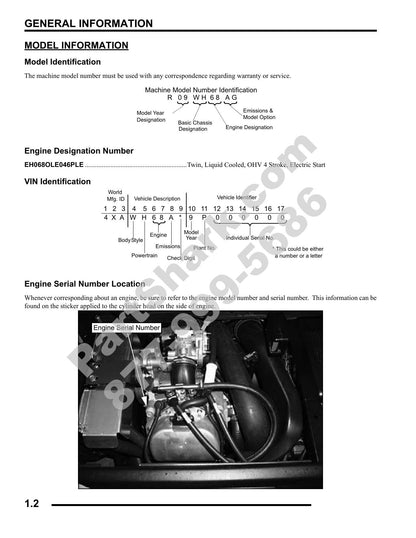 Polaris Ranger 700 4x4 Crew 6x6 UTV Service Manual | 2009-2013 - sample page 2