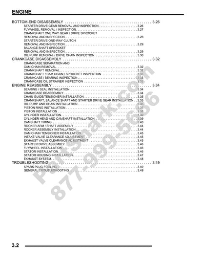 Polaris RZR 170 UTV Service Manual | 2009-2013 - sample page 9