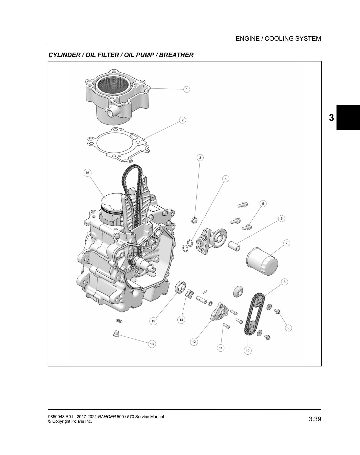 Polaris Ranger 500 570 UTV Service Manual | 2017-2021 - sample page 4