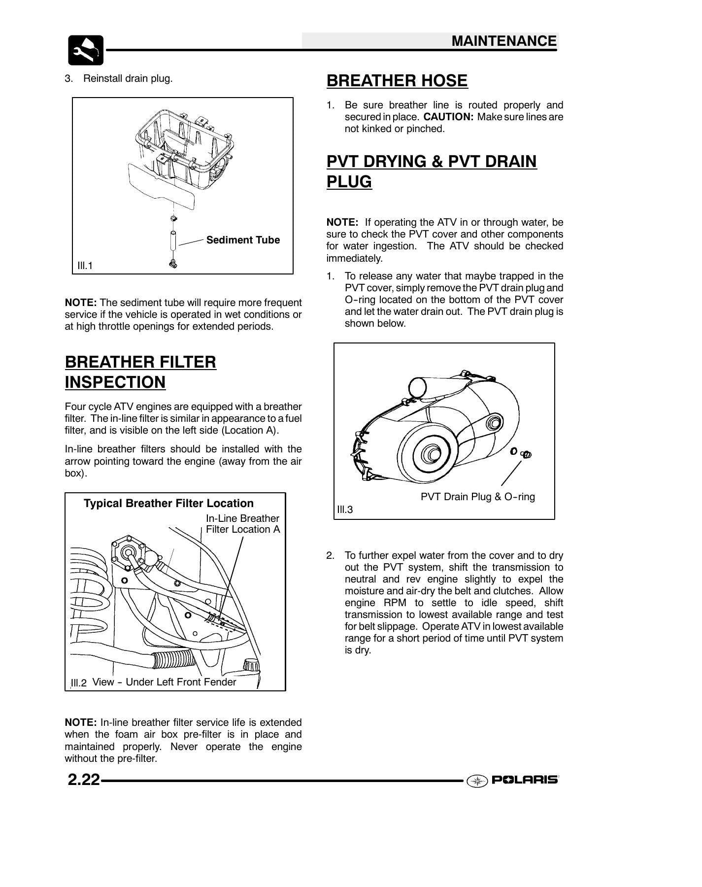 Polaris Sportsman 600 700 ATV Service Manual | 2004-2008 - sample page 6