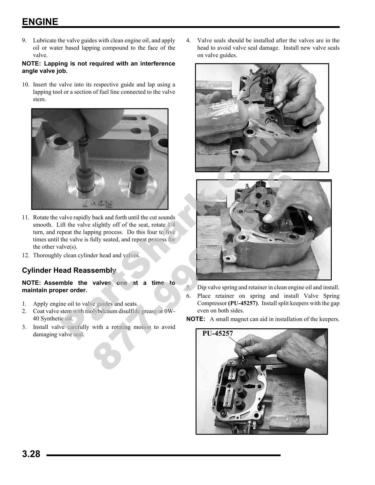 Polaris Sportsman 6x6 800 EFI ATV Service Manual | 2009-2013 - sample page 9