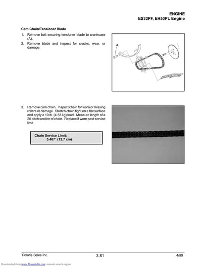 Polaris ATVs Trail Blazer Sportsman Magnum Scrambler Service Manual | 1999-2005 - sample page 5