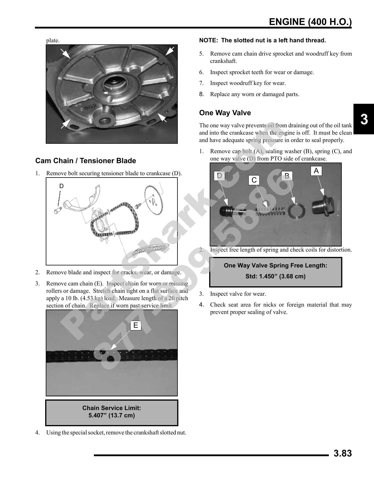 Polaris Sportsman 300 400 ATV Service Manual | 2009-2013 - sample page 5