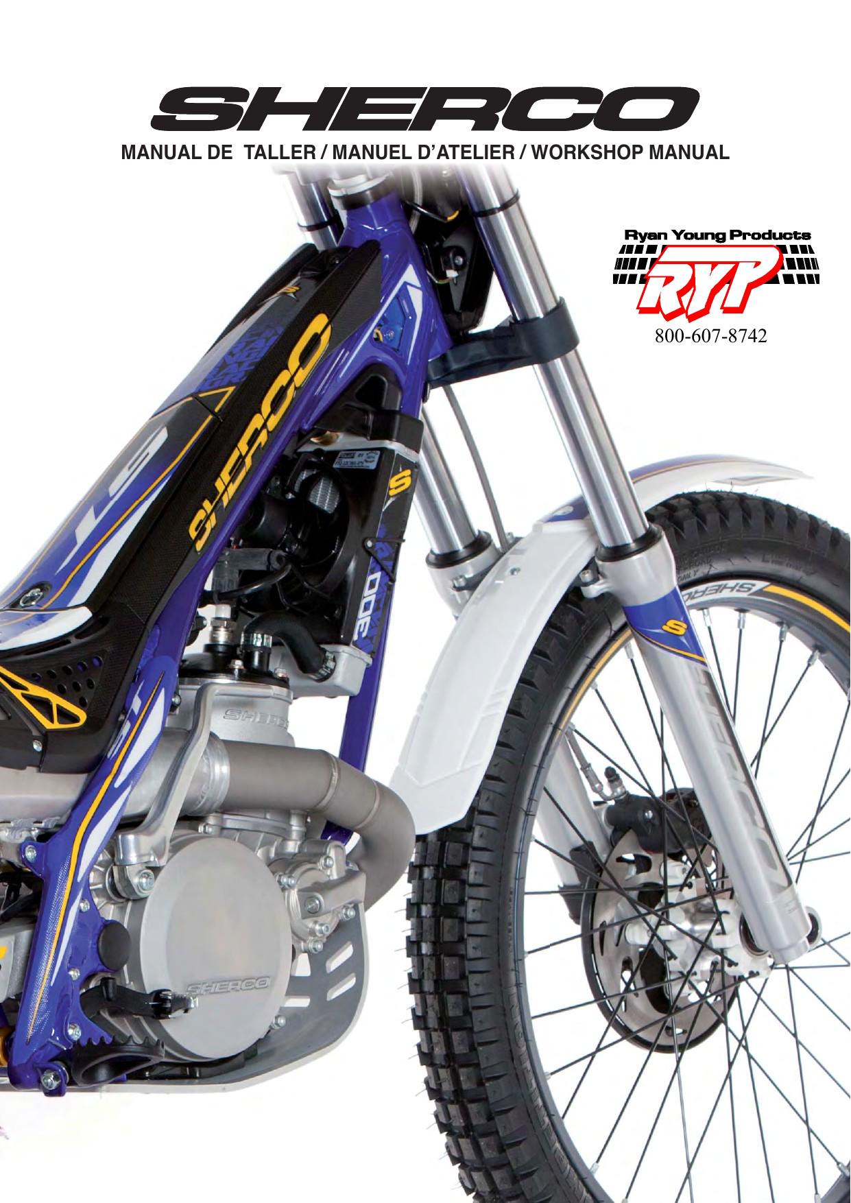 Sherco ST Series Trial Motorcycle Service Manual | 2020-2024 - sample page 2