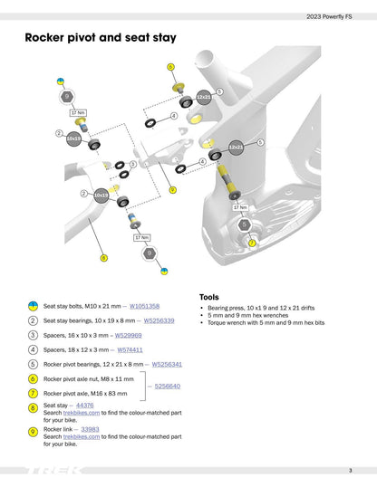 Trek Powerfly FS Motorcycle Service Manual | 2023-2027 - sample page 5