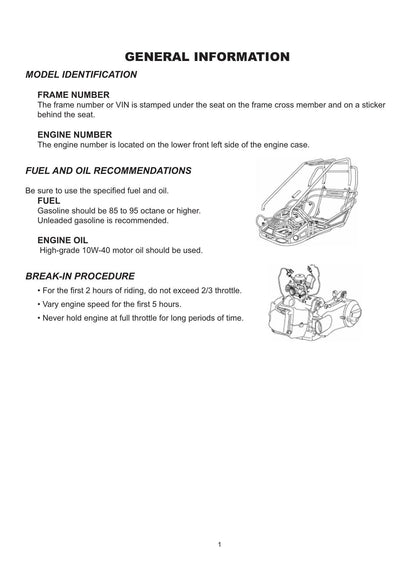 Maxxam 150 2R Buggy UTV Service Manual | 2007-2011 - sample page 7