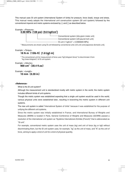 Tohatsu MFS 8 9.8A3 4 Stroke Outboard Service Manual | 2010-2014 - sample page 6