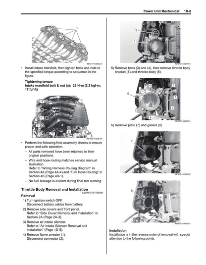 Suzuki DF115B DF140B Outboard Service Manual | 2021-2025 - sample page 3