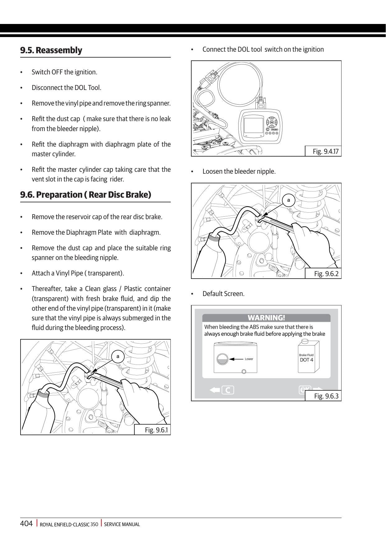 Royal Enfield Classic 350 Motorcycle Service Manual | 2021-2025 - sample page 6