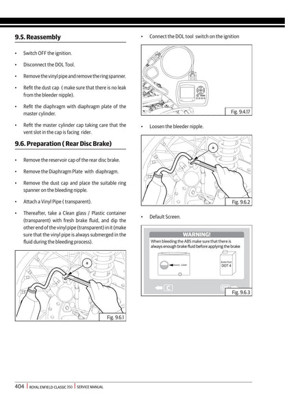 Royal Enfield Classic 350 Motorcycle Service Manual | 2021-2025 - sample page 6