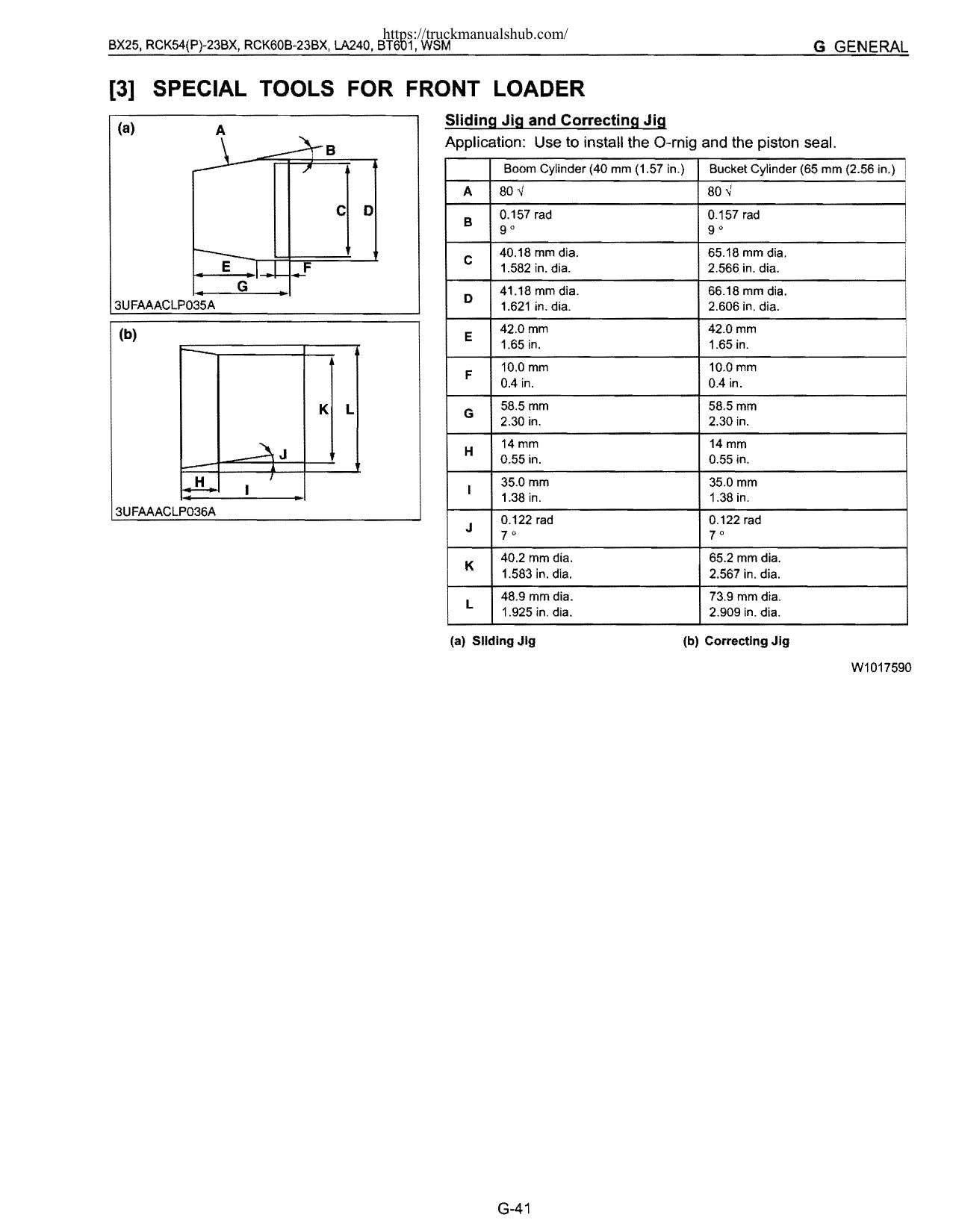 Kubota BX25 LA240 BT601 Service Manual | 2007-2011 - sample page 4