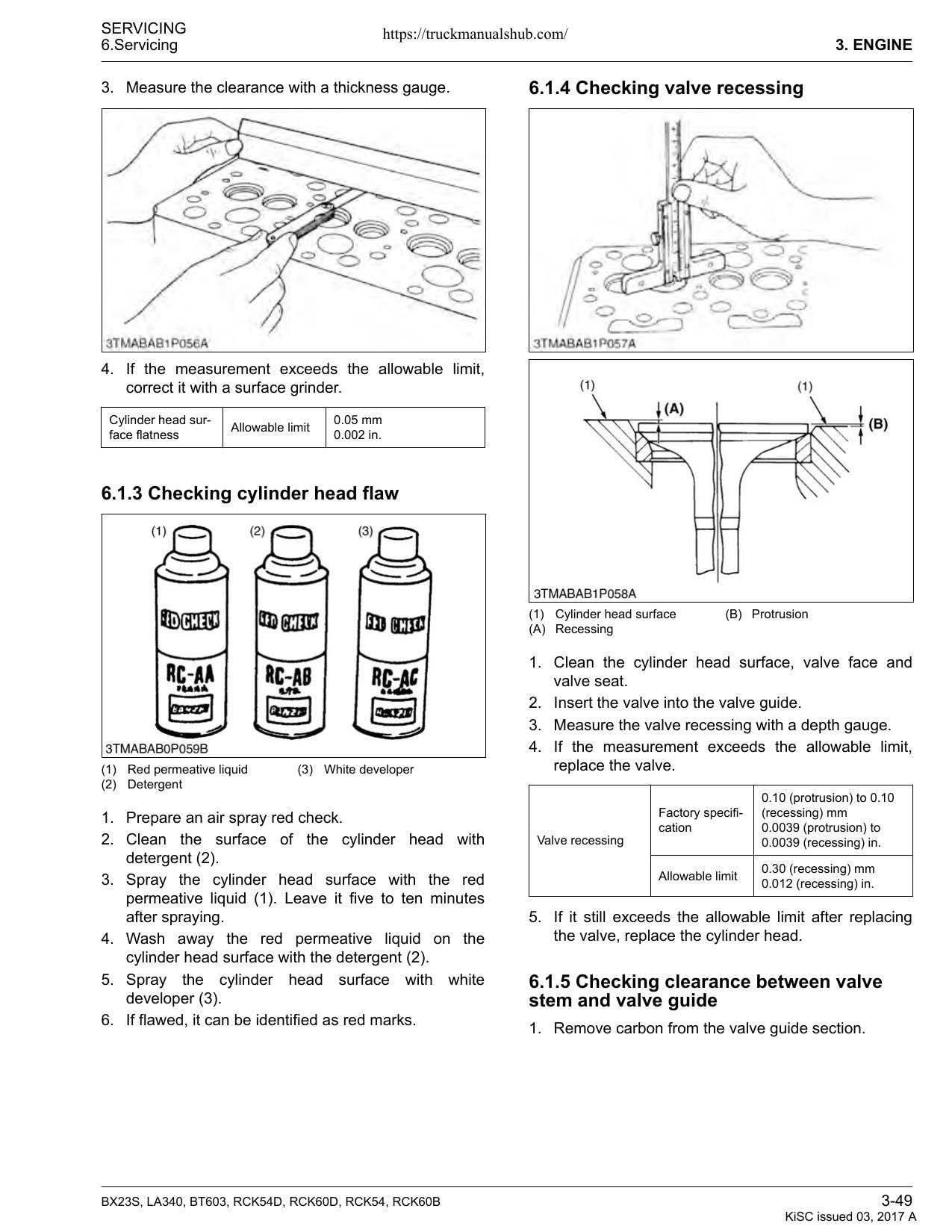 Kubota BX23S LA340 BT603 Service Manual | 2017-2021 - sample page 4
