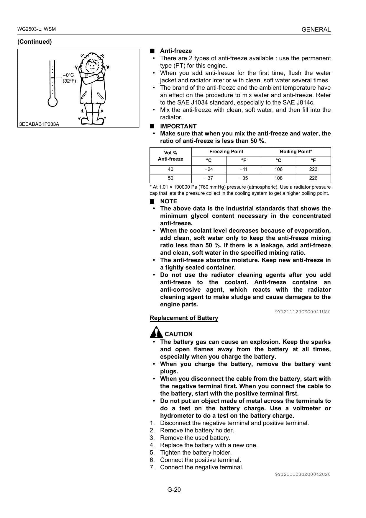 Kubota WG2503-L LPG Engine Service Manual | 2014-2018 - sample page 4