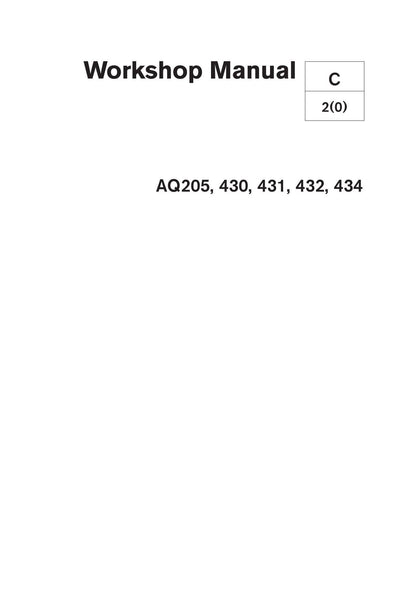Volvo Penta AQ205 430 431 432 434 Motorcycle Service Manual | 1985-1989 - sample page 2