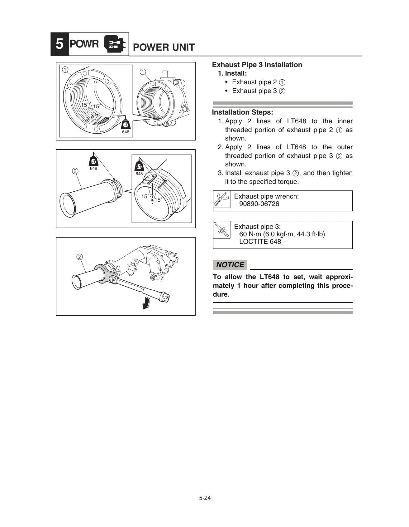 Yamaha AR240 SX240 242 Limited Sport Boat Motorcycle Service Manual | 2010-2014 - sample page 6