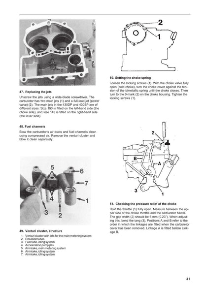 Volvo Penta AQ205 430 431 432 434 Motorcycle Service Manual | 1985-1989 - sample page 3