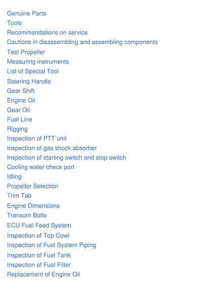 Tohatsu MFS25 MFS30 Outboard Service Manual | 2006-2010 - sample page 7