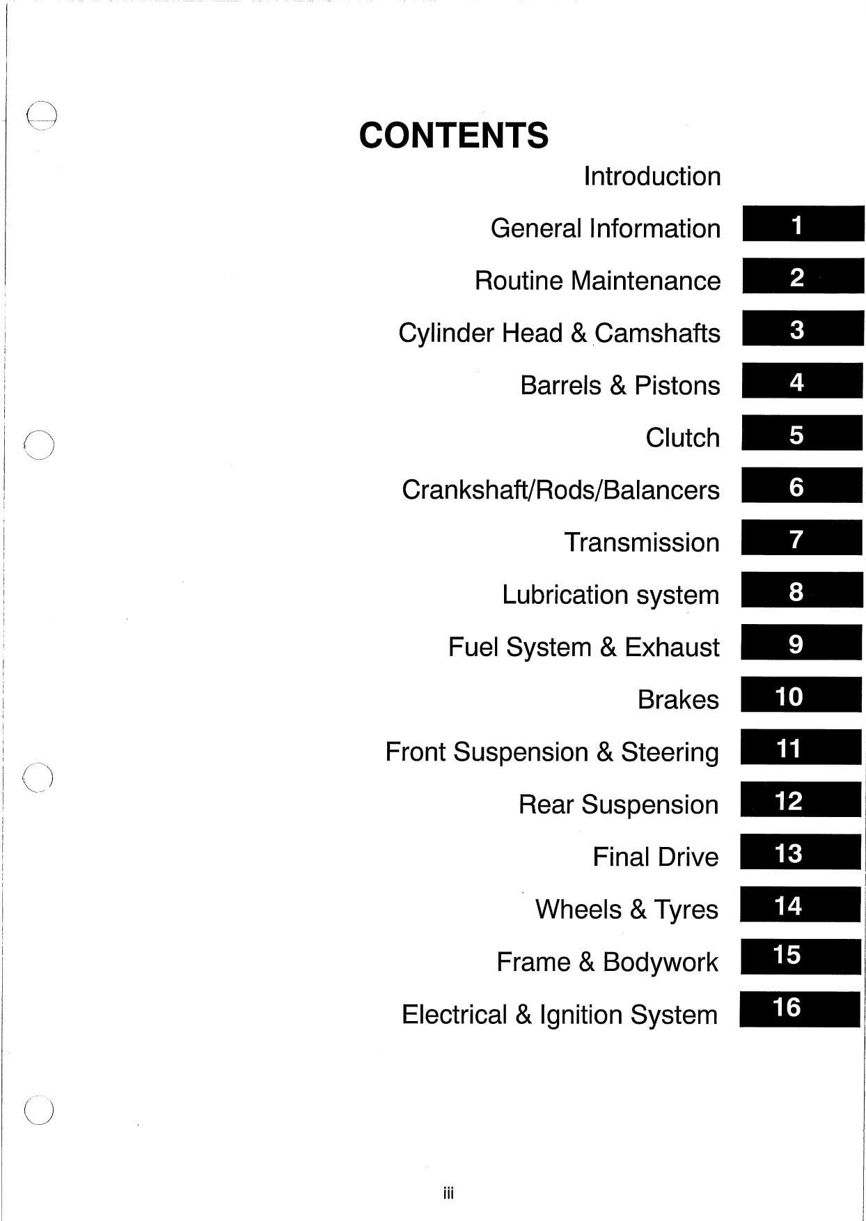 Triumph Bonneville Motorcycle Service Manual | 2006-2010 - sample page 3