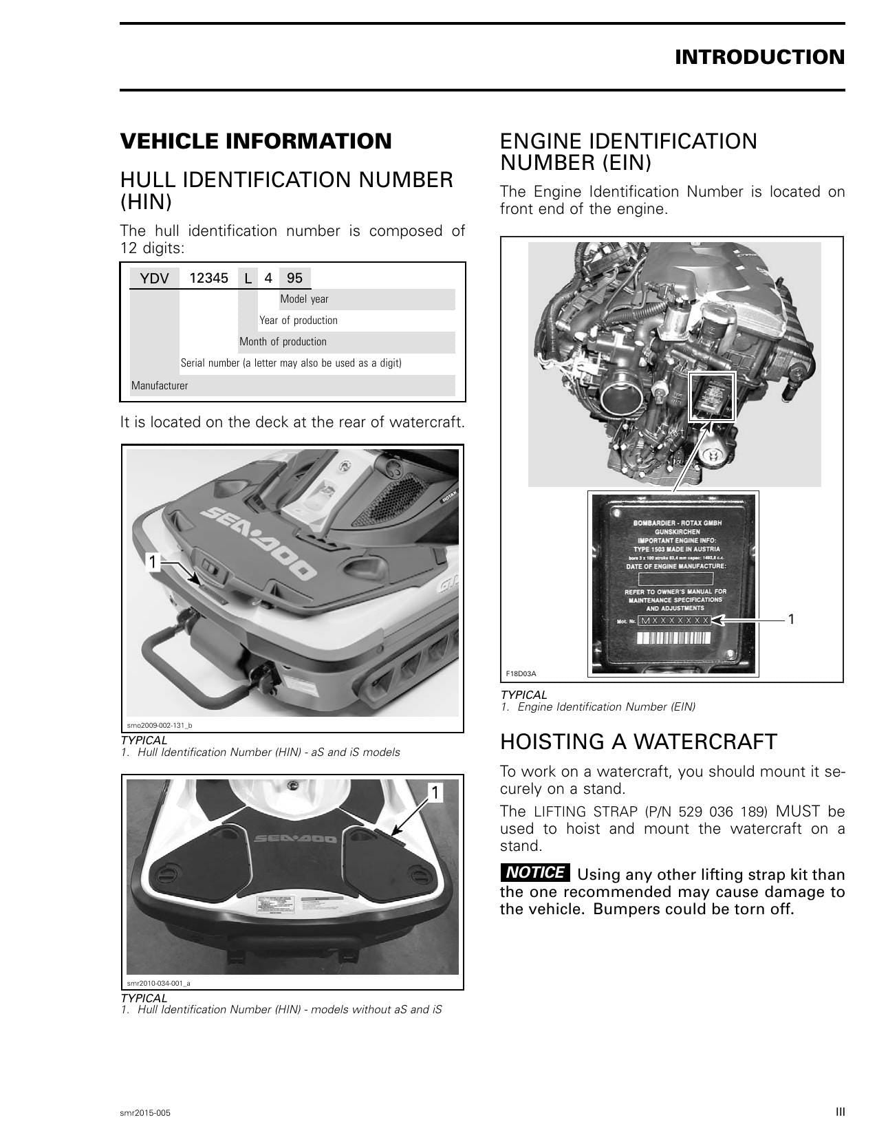 Sea-Doo 4-Tec GTI GTX RXT rxp wake PWC Service Manual | 2015-2019 - sample page 2