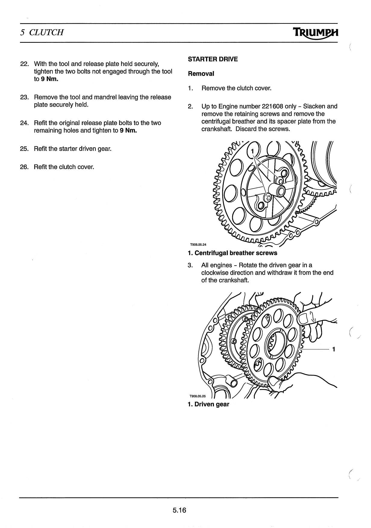 Triumph Bonneville Motorcycle Service Manual | 2006-2010 - sample page 4
