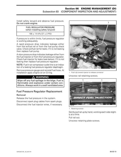 Sea-Doo GTI GTX RX xp lrv di PWC Service Manual | 2002-2006 - sample page 4