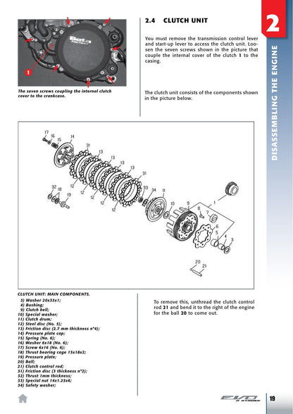 Beta EVO 2 Stroke 125 200 250 300 Motorcycle Service Manual | 2017-2022 - sample page 9