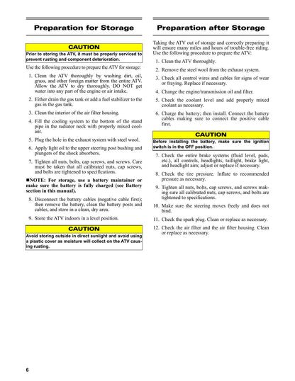 Arctic Cat Alterra 450 ATV Service Manual | 2023-2026 - sample page 7