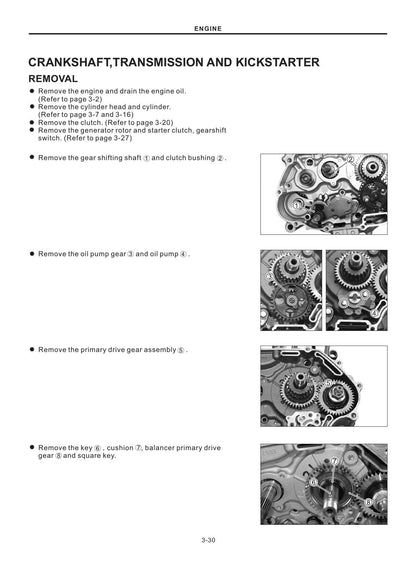 Haojue DR160 DR160S Motorcycle Service Manual | 2019-2023 - sample page 5