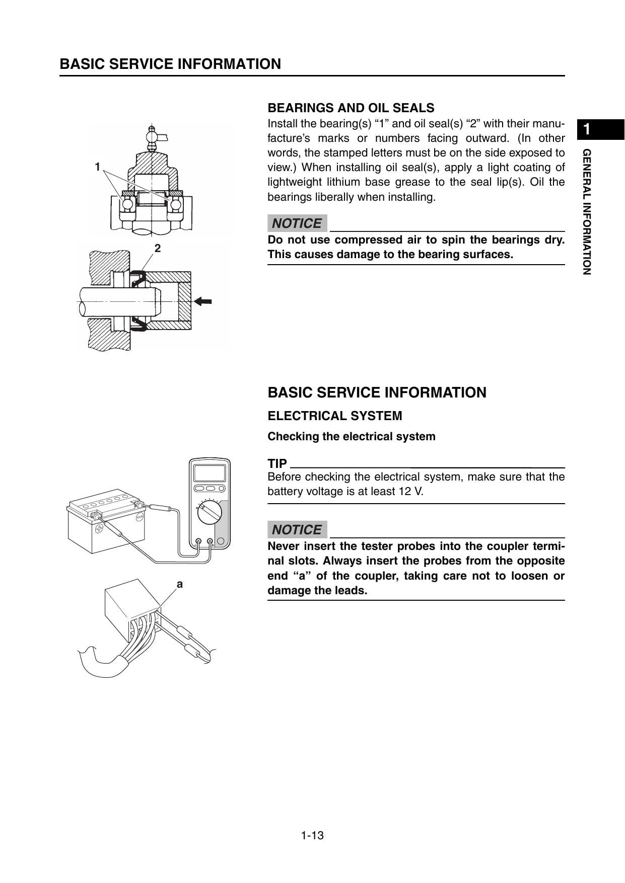 Yamaha MZ360 MX360 MZ400 Engine Motorcycle Service Manual | 2019-2023 - sample page 6