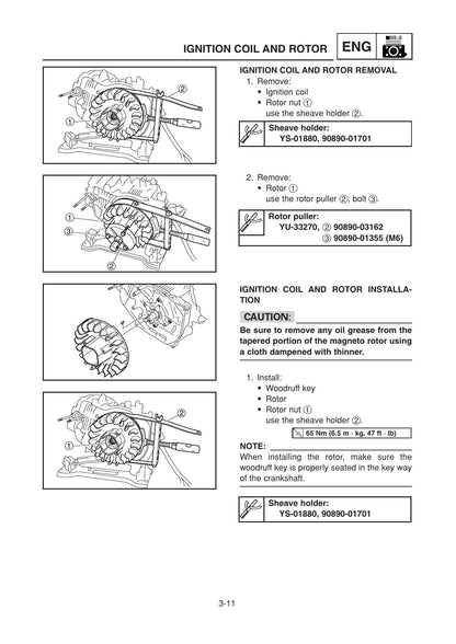 Yamaha EF2400iS Generator Service Manual | 2005-2009 - sample page 9