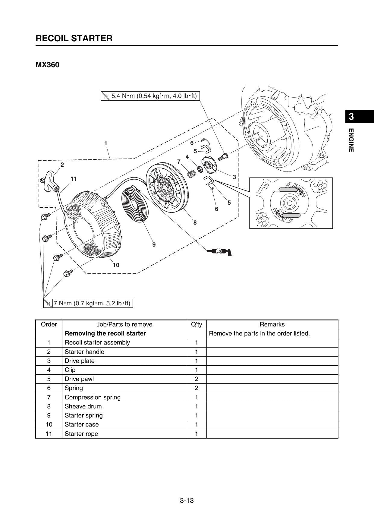 Yamaha MZ360 MX360 MZ400 Engine Motorcycle Service Manual | 2019-2023 - sample page 8