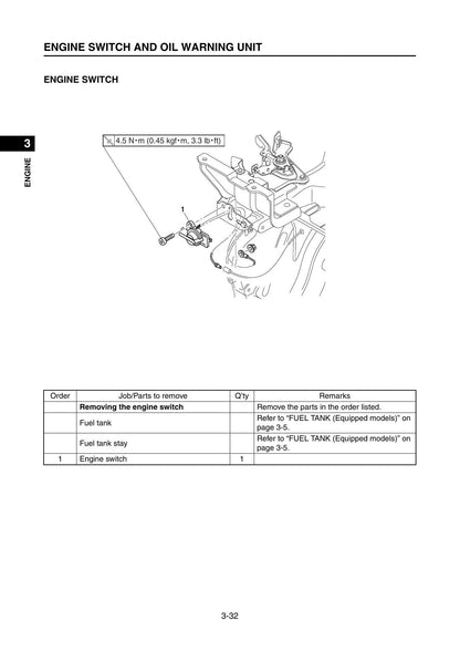 Yamaha MZ360 MX360 MZ400 Engine Motorcycle Service Manual | 2019-2023 - sample page 9