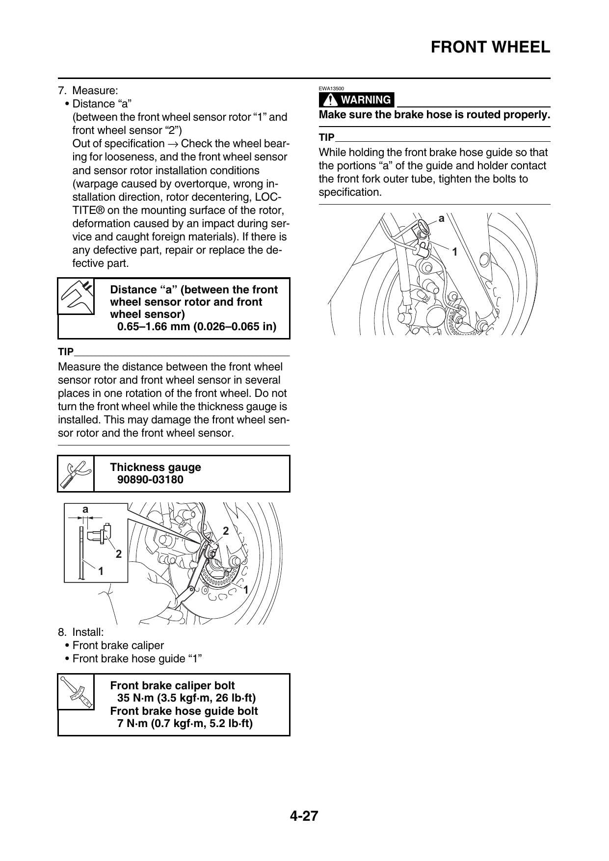 Yamaha NMAX 125 Scooter Service Manual | 2021-2025 - sample page 3