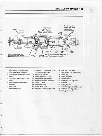 Kawasaki Super Sherpa KL250 Motorcycle Service Manual | 2001-2009 - sample page 8