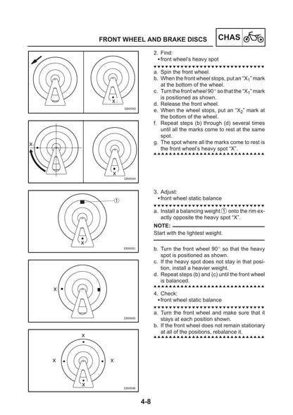 Yamaha FZS1000 Fazer Motorcycle Service Manual | 2001-2005 - sample page 5
