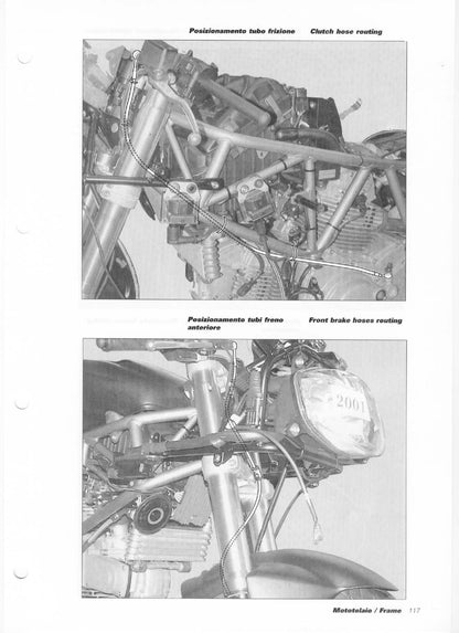 Ducati Supersport 900 Motorcycle Service Manual | 2001-2005 - sample page 3